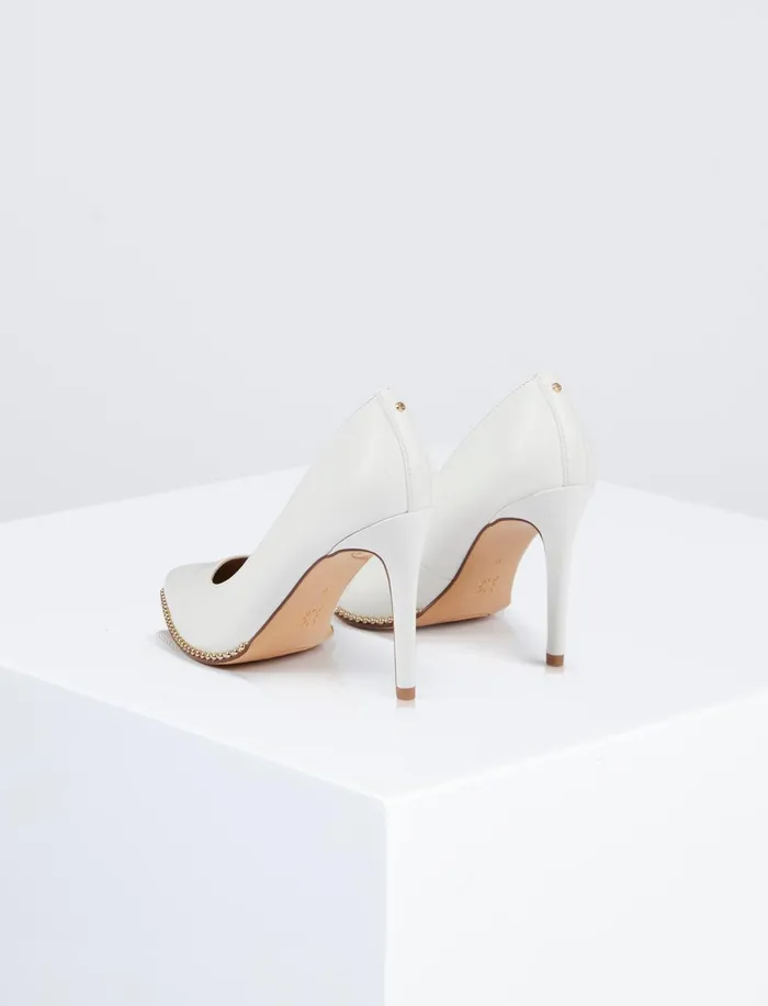 Women Shoes BCBG White Hawti Pump Heel White Women Shoes BCBG White Hawti Pump Heel White