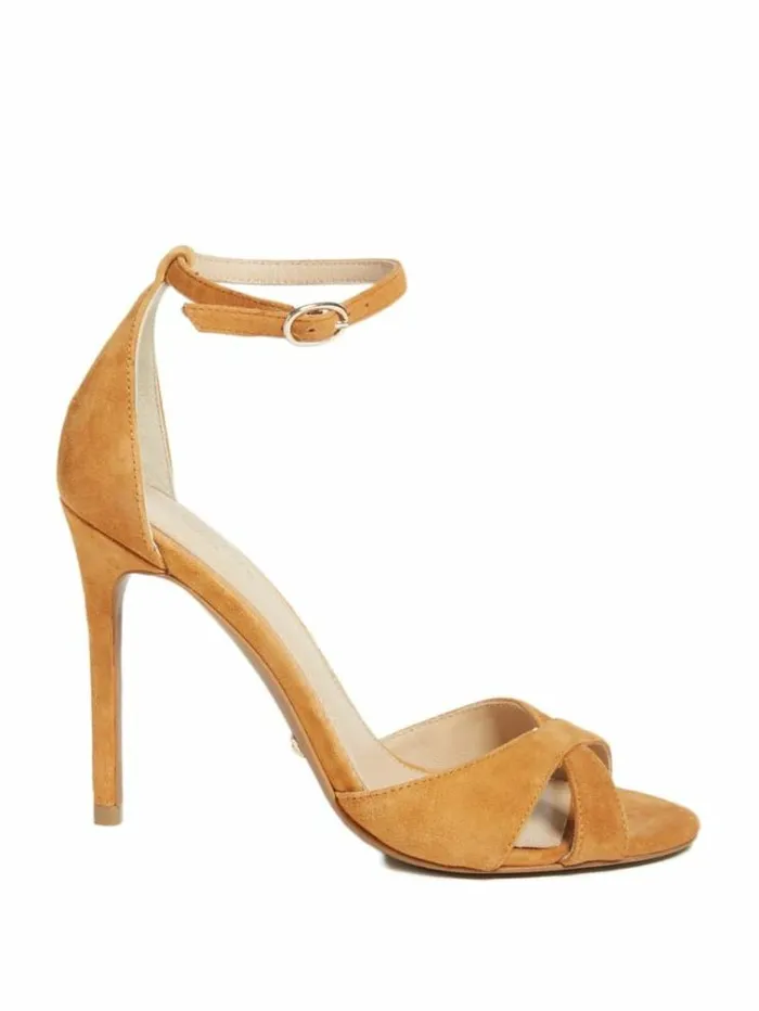 Women Shoes Marciano Abiele Leather Stiletto Sandal Mbrn1