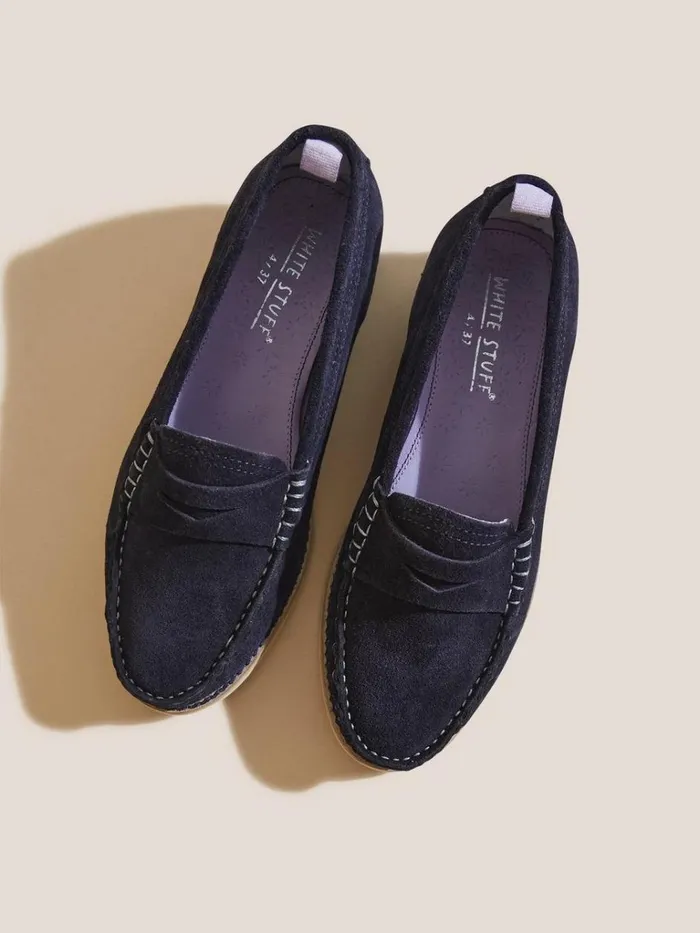 Women SHOES White Stuff Eden Loafer Navy Multi Women SHOES White Stuff Eden Loafer Navy Multi