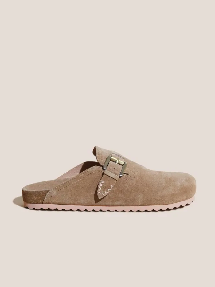Women SHOES White Stuff Slip On Suede Footbed Light Natural Women SHOES White Stuff Slip On Suede Footbed Light Natural