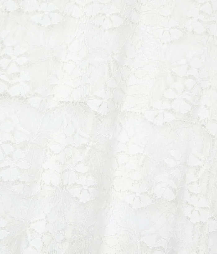 Women Skirts and Shorts THE KOOPLES Long Ecru Lace Skirt