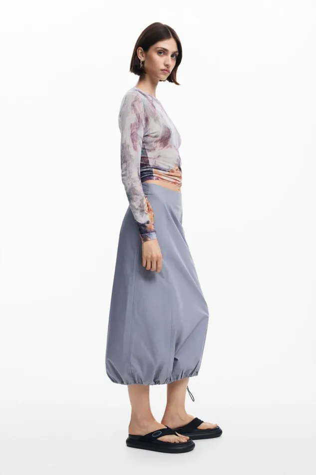 Women Skirts Desigual Parachute Skirt