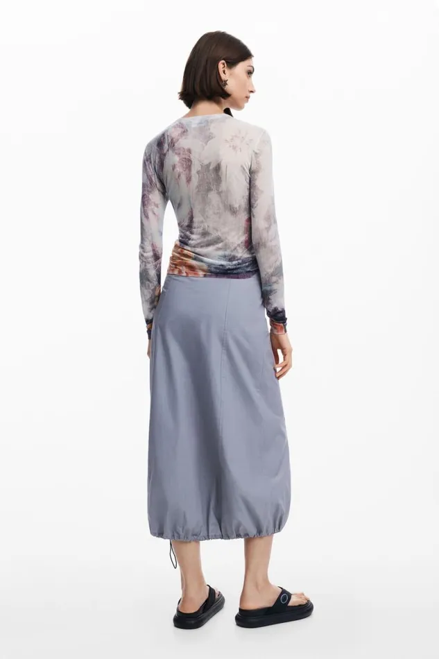 Women Skirts Desigual Parachute Skirt