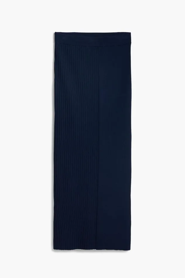 Women Skirts Desigual Ribbed Knit Skirt
