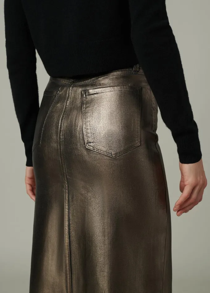 Women Skirts Joe039s Jeans THE EVA MAXI SKIRT Gilded Night