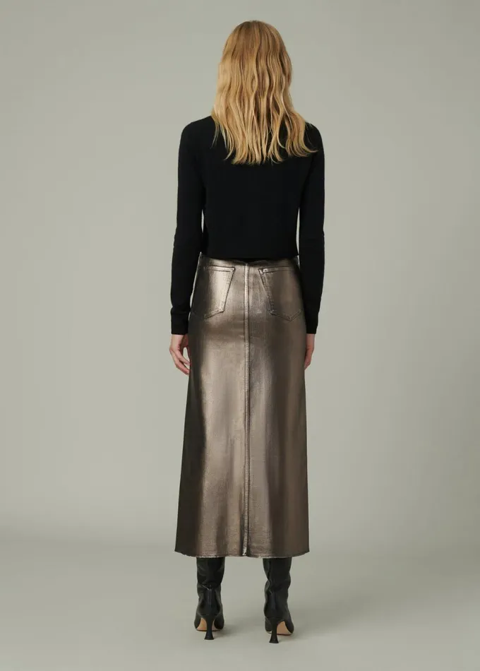 Women Skirts Joe039s Jeans THE EVA MAXI SKIRT Gilded Night