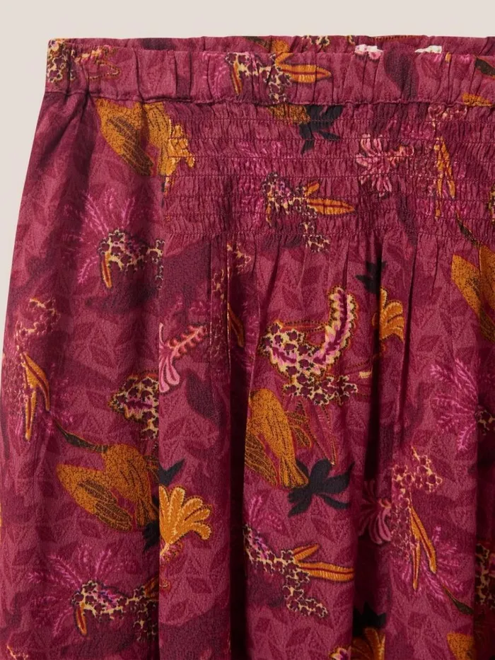 Women SKIRTS White Stuff Aubree Midi Skirt Plum Multi Women SKIRTS White Stuff Aubree Midi Skirt Plum Multi