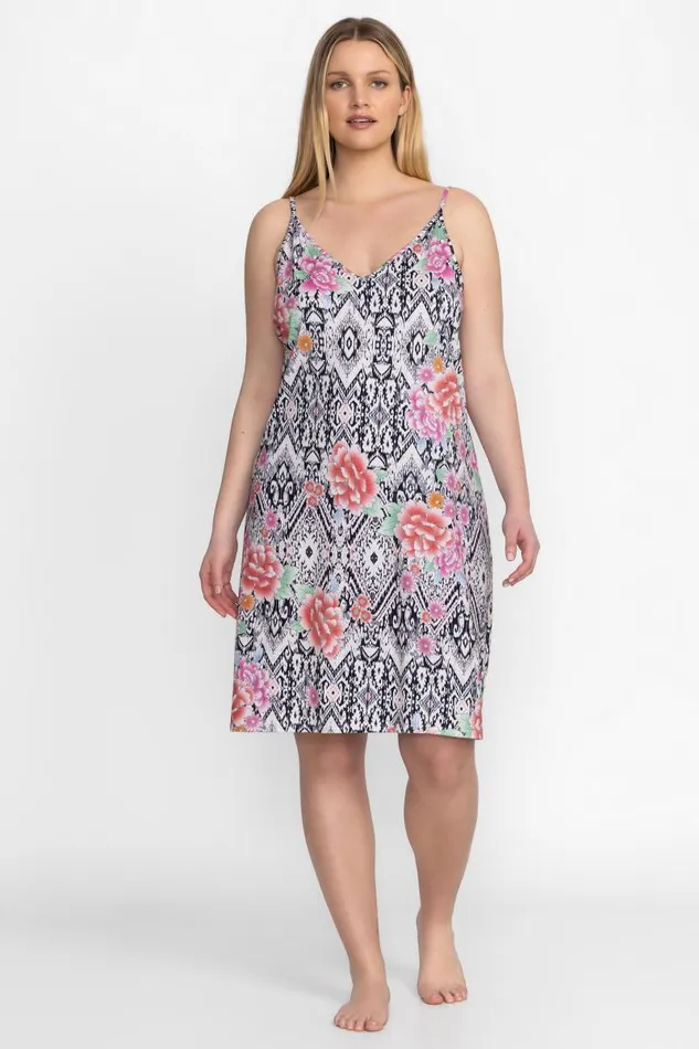 Women Sleepwear Johnny Was The Brigette Cami Sleep Dress Azzie Flower