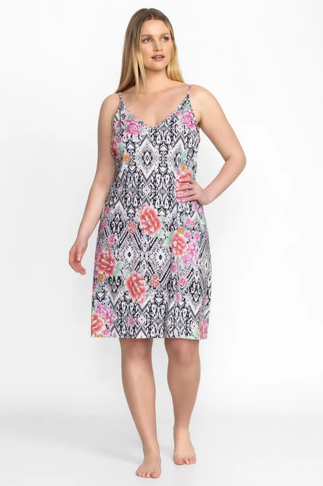 Women Sleepwear Johnny Was The Brigette Cami Sleep Dress Azzie Flower Women Sleepwear Johnny Was The Brigette Cami Sleep Dress Azzie Flower