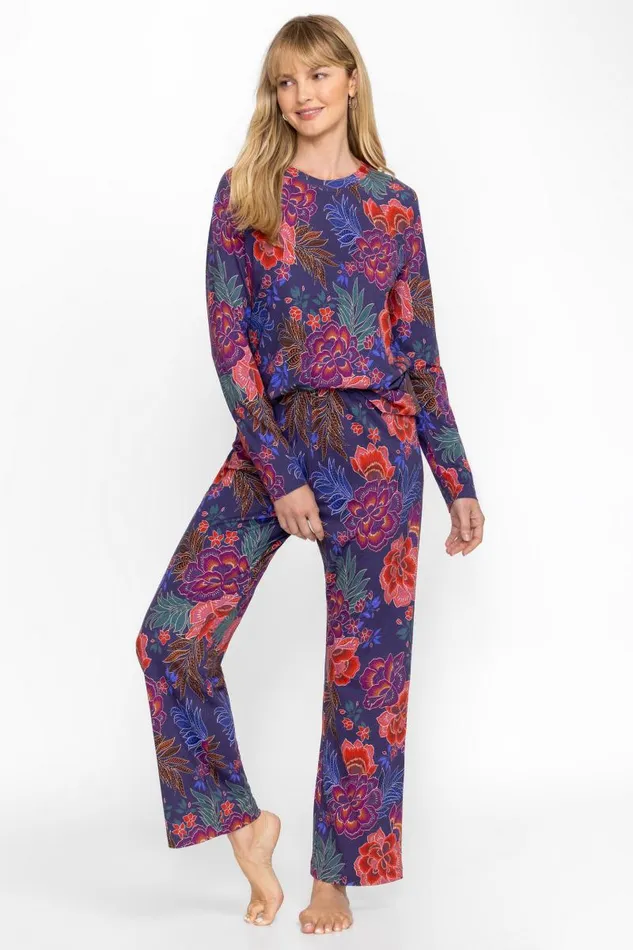 Women Sleepwear Johnny Was THE RAGLAN PJ SET Etta S Garden