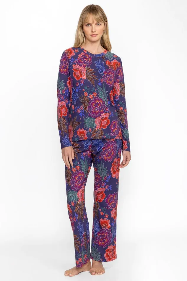 Women Sleepwear Johnny Was THE RAGLAN PJ SET Etta S Garden