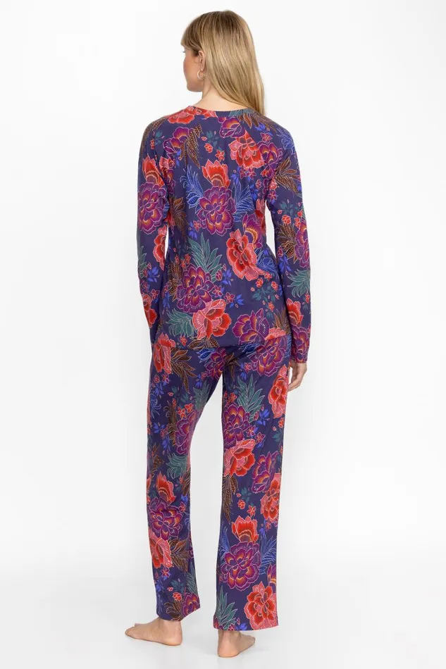 Women Sleepwear Johnny Was THE RAGLAN PJ SET Etta S Garden