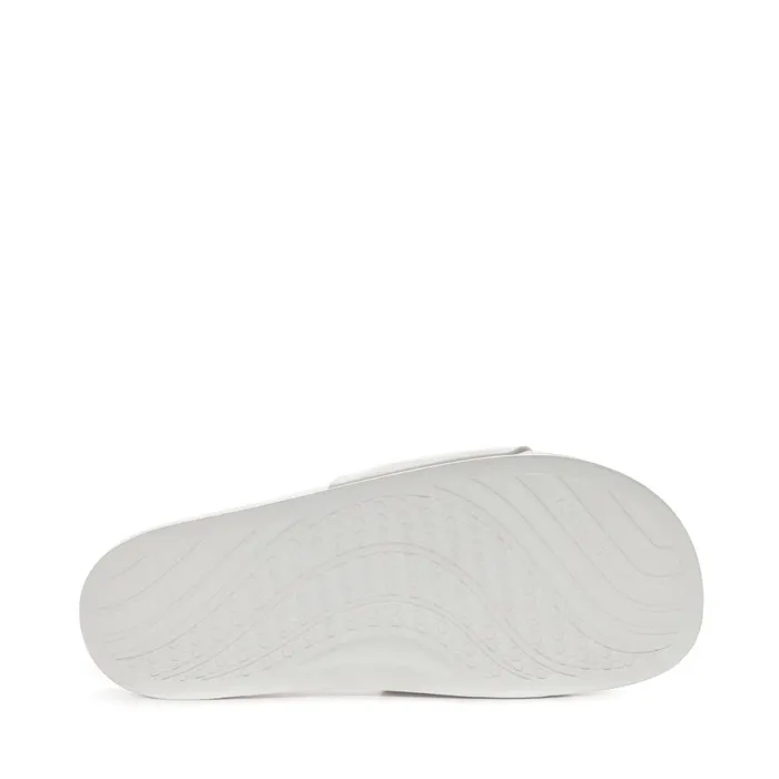 Women Slippers Unisex 1908 SLIDES CLEAR IDENTITY SLIDE WHITE AVORIOVIOLET LILLA Superga Slippers