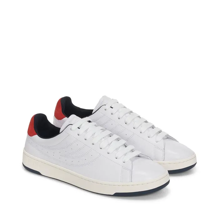 Women Sneakers Unisex 4833 LENDL MATCH Low Cut WHITENAVYRED Superga Low Cut