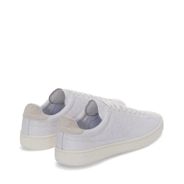 Women Sneakers Unisex 4833 LENDL MATCH Low Cut WHITEWHITE AVORIO Superga Low Cut