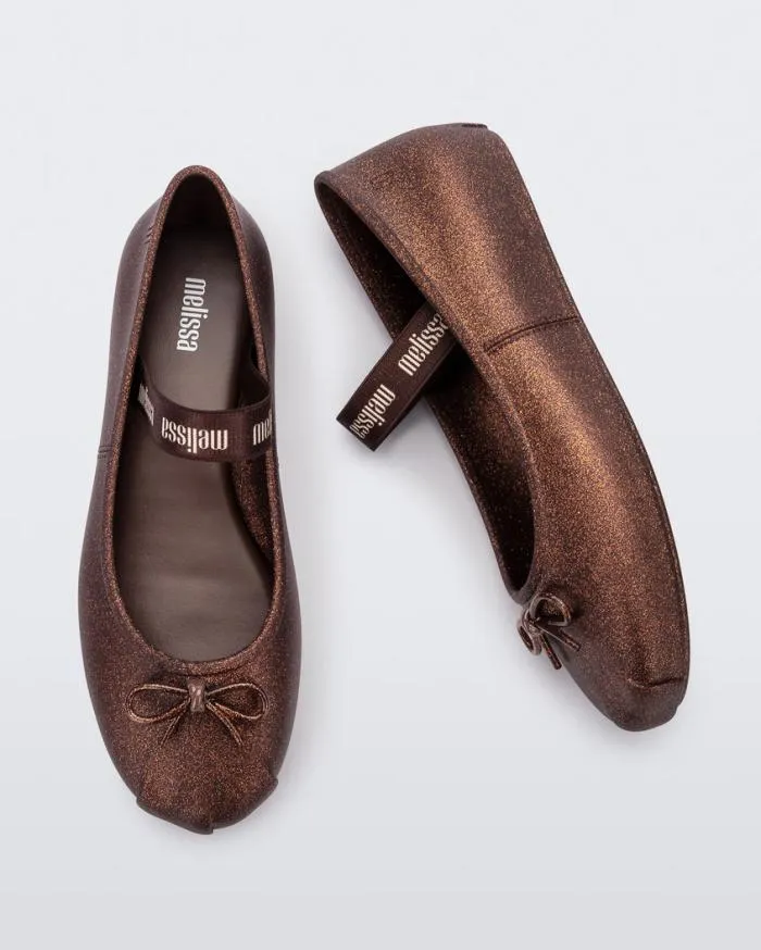Women Sophie Bronze Melissa Flats