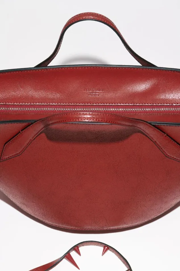 Women Spike Shoulder Bag Red Acne Studios Bags