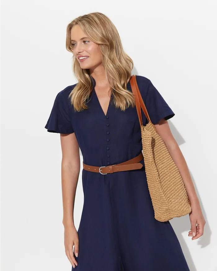 Women Sportscraft Bags Rowie Raffia Bag Natural