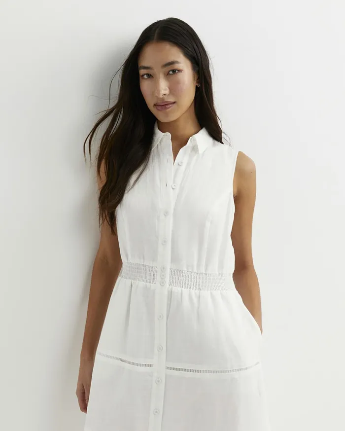 Women Sportscraft Dresses Rory Ramie Maxi Dress White