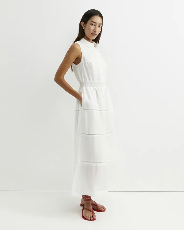 Women Sportscraft Dresses Rory Ramie Maxi Dress White