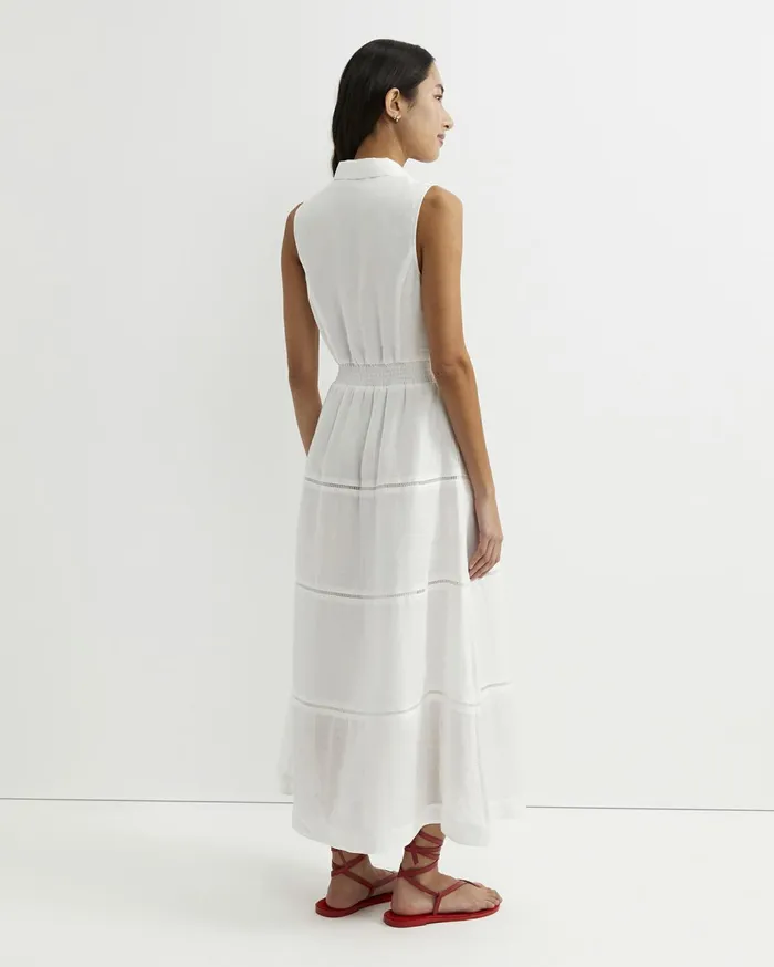 Women Sportscraft Dresses Rory Ramie Maxi Dress White