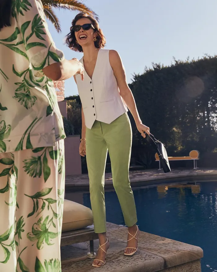 Women Sportscraft Pants Evie Capri Pant Pear
