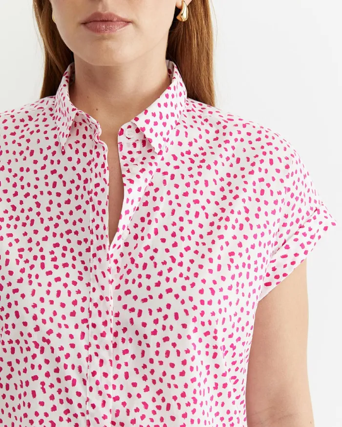 Women Sportscraft Shirts Dashy Lily Voile Shirt Whitepink