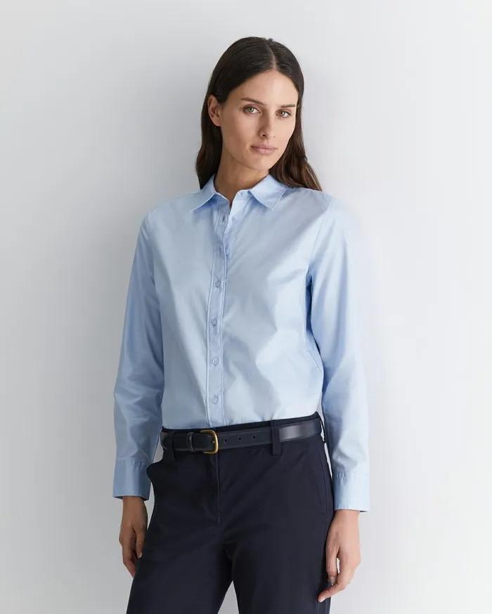 Women Sportscraft Shirts Emily Oxford Shirt Blue