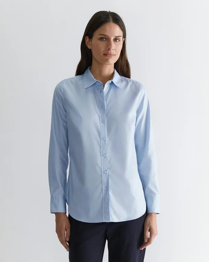 Women Sportscraft Shirts Emily Oxford Shirt Blue