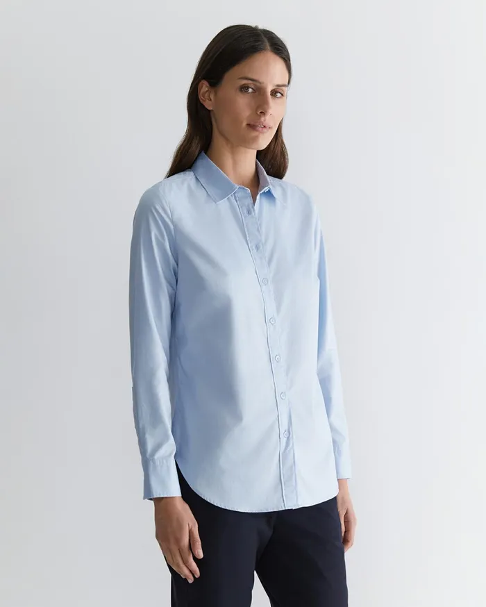 Women Sportscraft Shirts Emily Oxford Shirt Blue