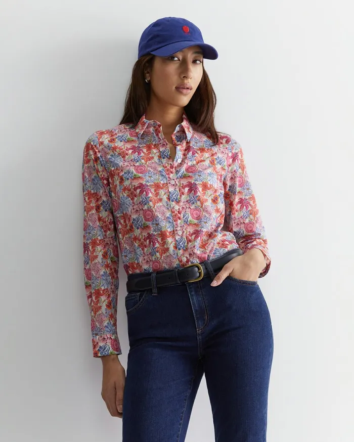 Women Sportscraft Shirts Wonder Garden Liberty Shirt Multi