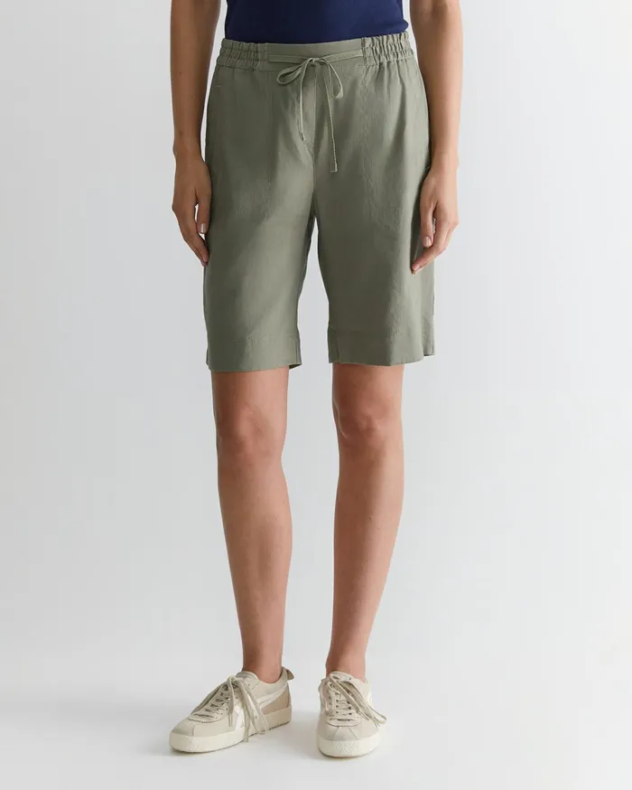 Women Sportscraft Shorts Rosa Linen Short Khaki