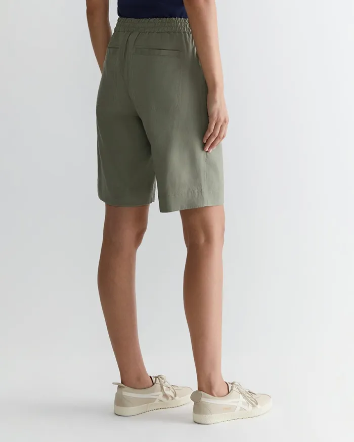 Women Sportscraft Shorts Rosa Linen Short Khaki