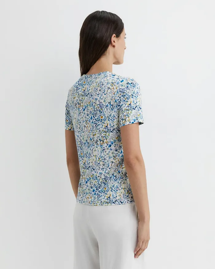 Women Sportscraft Tops and Tees Felda Liberty Tee White Multi
