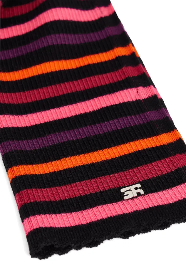 Women Striped Woolen Scarf Striped Multico Multi Sonia Rykiel Scarves