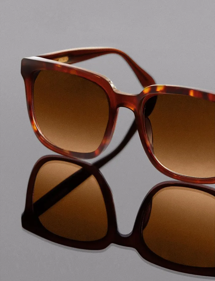 Women Sunglasses BCBG Classic Square Sunglasses Tort