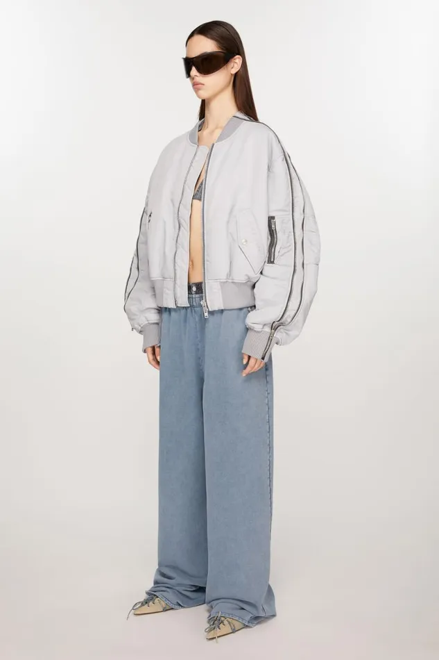 Women Sweatpants Ocean Blue Acne Studios Trousers