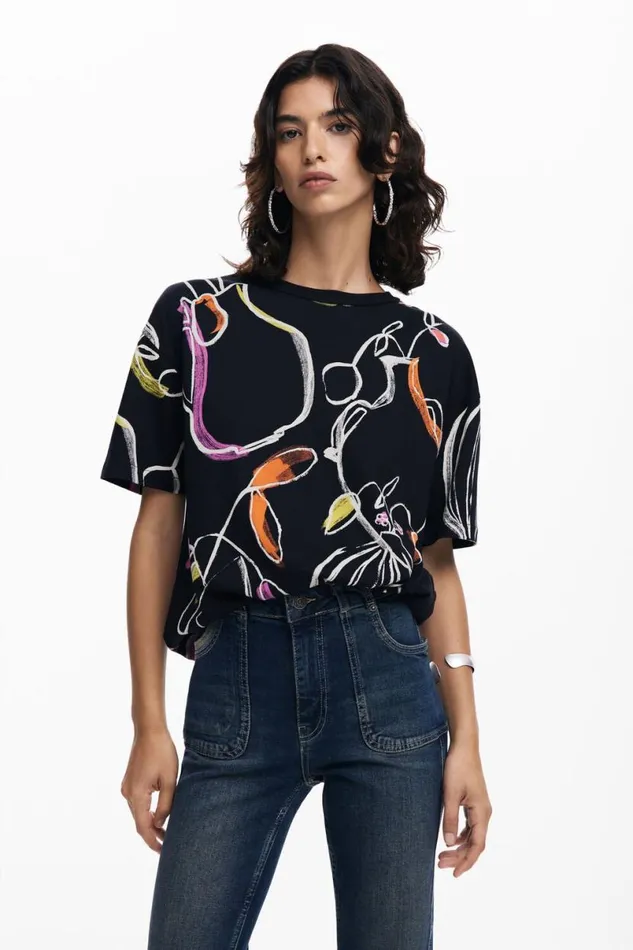 Women Tshirts Desigual Arty Tshirt