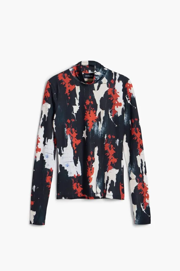Women Tshirts Desigual Maitrepierre Long Sleeve Tshirt