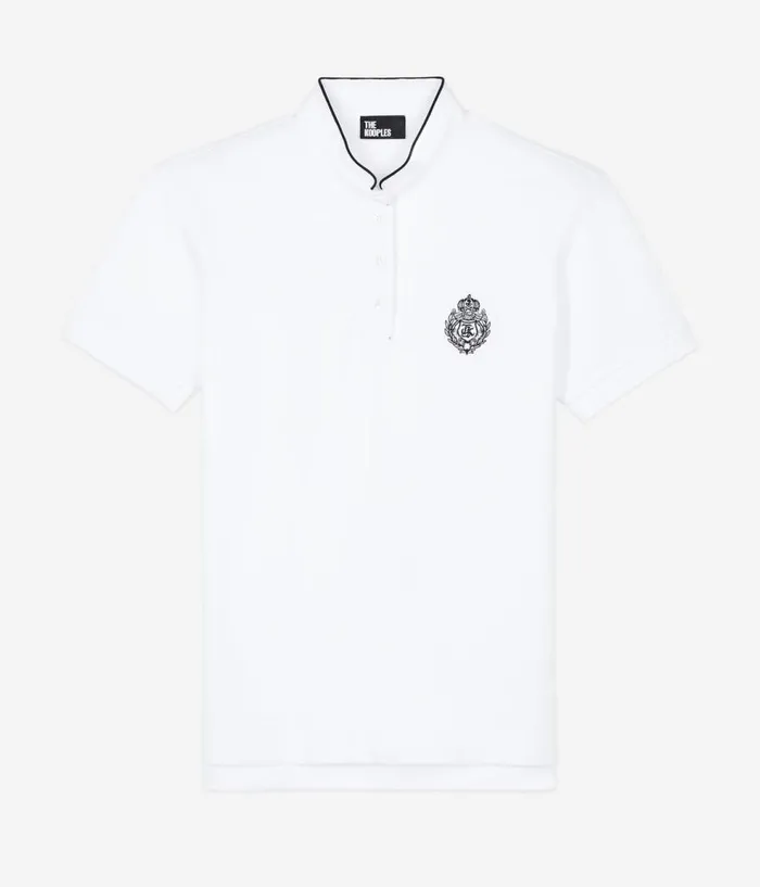 Women Tshirts THE KOOPLES White Piqueacute Cotton Polo Tshirt Women Tshirts THE KOOPLES White Piqueacute Cotton Polo Tshirt