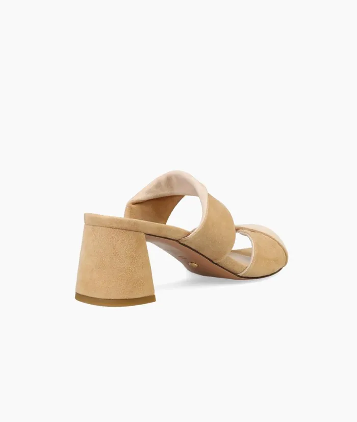 Women Tabia Sandal 8211 LatteBeige Pelle Moda Low Heels Women Tabia Sandal 8211 LatteBeige Pelle Moda Low Heels