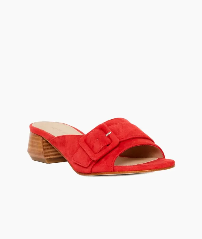 Women Tala Slip On 8211 Flame Pelle Moda Low Heels Women Tala Slip On 8211 Flame Pelle Moda Low Heels