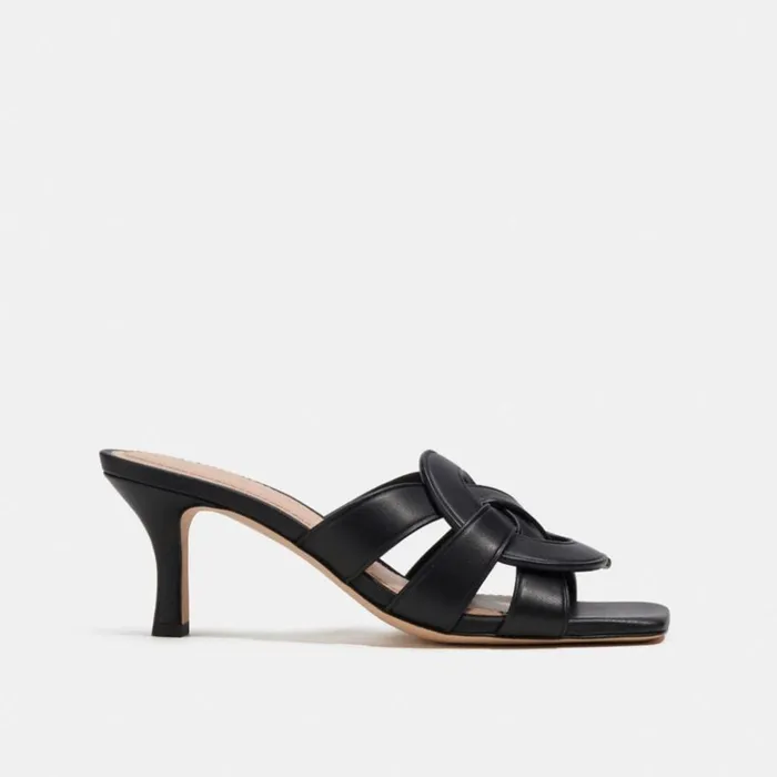Women Tillie Sandal Black Coach Sandals