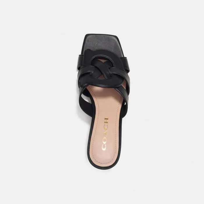 Women Tillie Sandal Black Coach Sandals