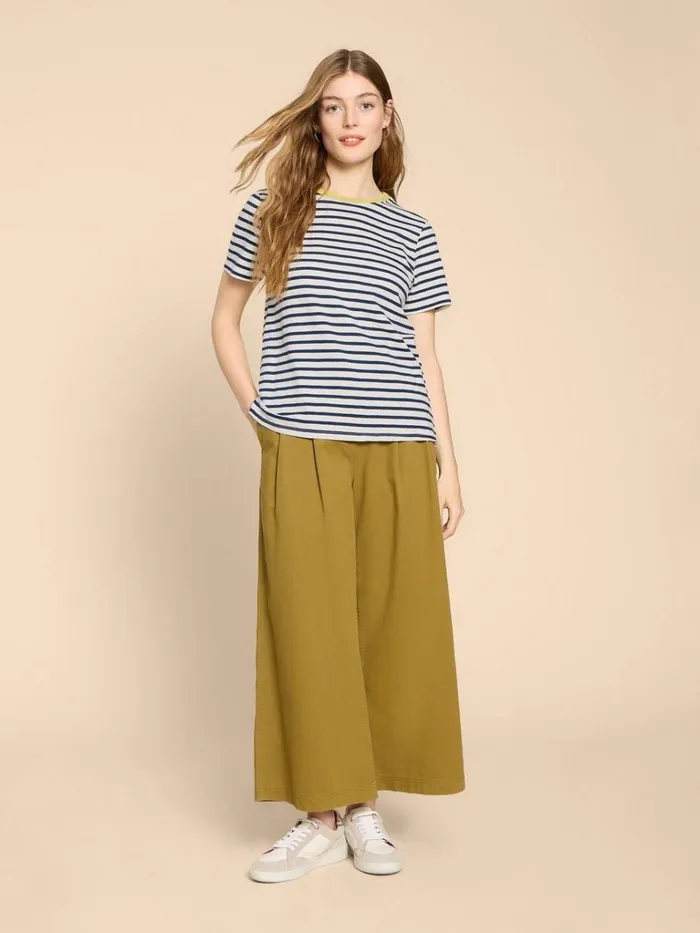Women TOPS and TEES White Stuff ABBIE STRIPE CREW NECK TEE White Multi