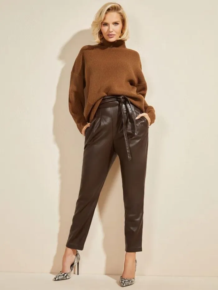 Women Tops And Sweaters Marciano Liam Sweater Tunic Woodland
