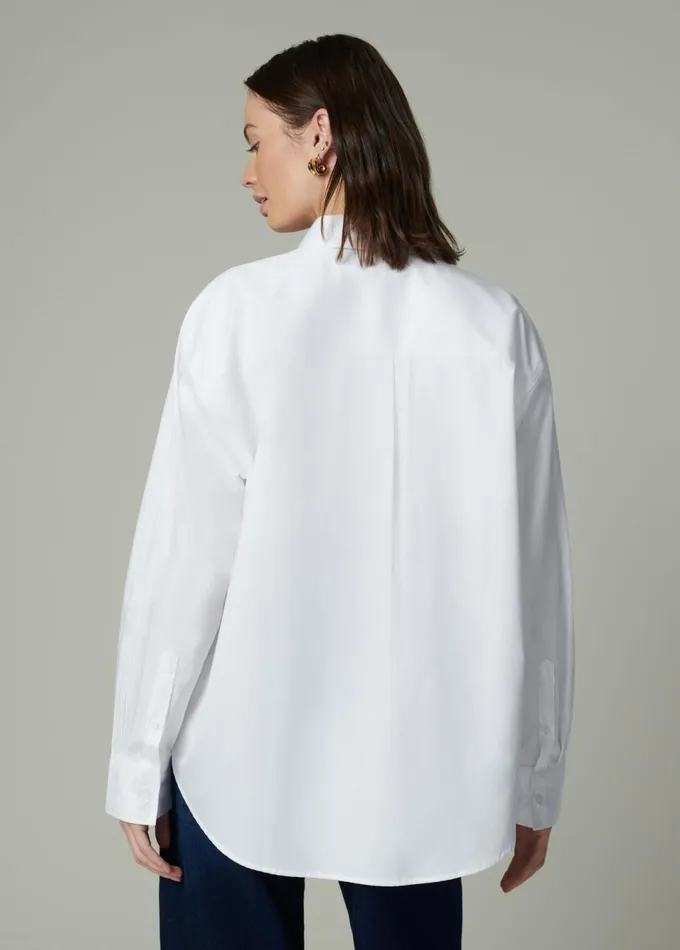Women Tops Joe039s Jeans THE BOYFRIEND BUTTON DOWN SHIRT Optic White