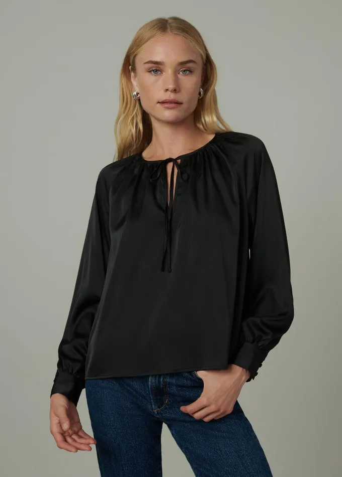 Women Tops Joe039s Jeans THE EVERDAY BLOUSE Black