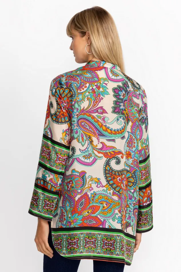 Women Tops Johnny Was DELIA TUNIC Cachemir Scarf Print
