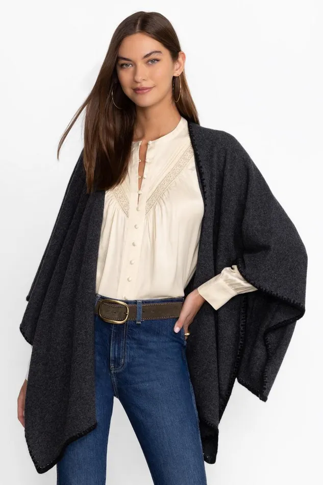 Women Tops Johnny Was PLEATED BUTTON DOWN TOP WITH SHIRRING Shell
